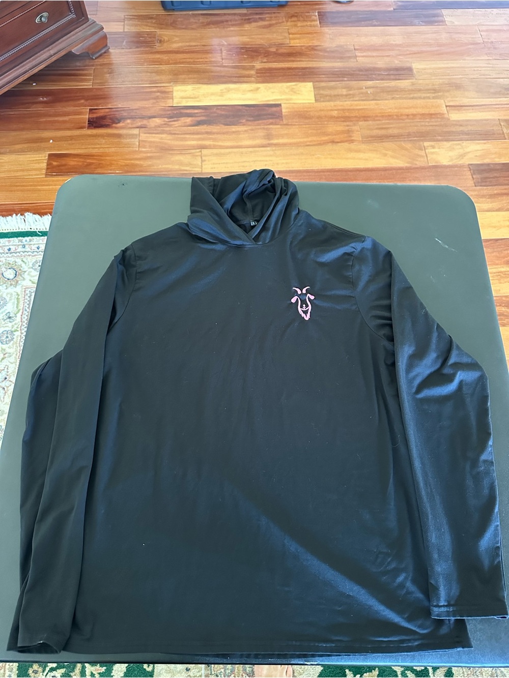 Liv Golf Range Goats GC Hoodie Pullover Black Pink Men’s Large Regular